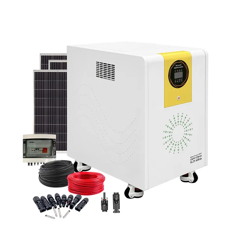 Извън мрежа MPPT домакински уред 12kw инвертор 32kwh батерия