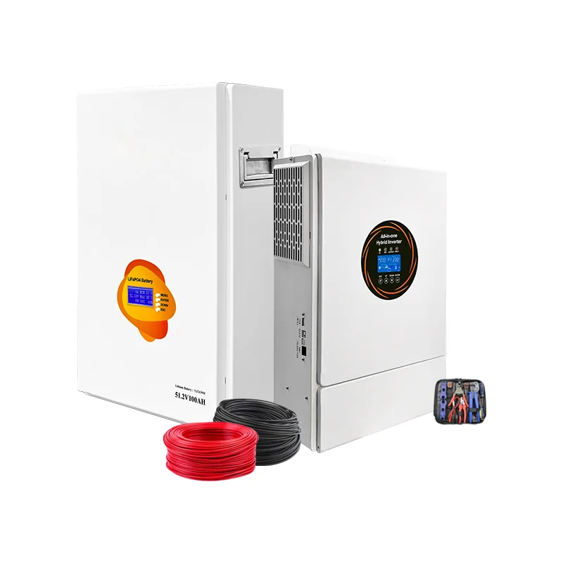 Слънчева 10kw 48v Off grid Ess всичко в едно хибридна 310Ah 15kwh резервна батерия